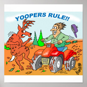 Regra de Yoopers! Poster da sauna