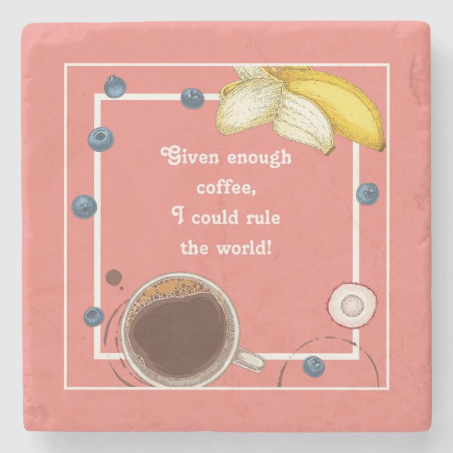 REGRA O MUNDO... PORTA-COPOS (Frente)