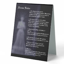 Regras da Casa Halloween