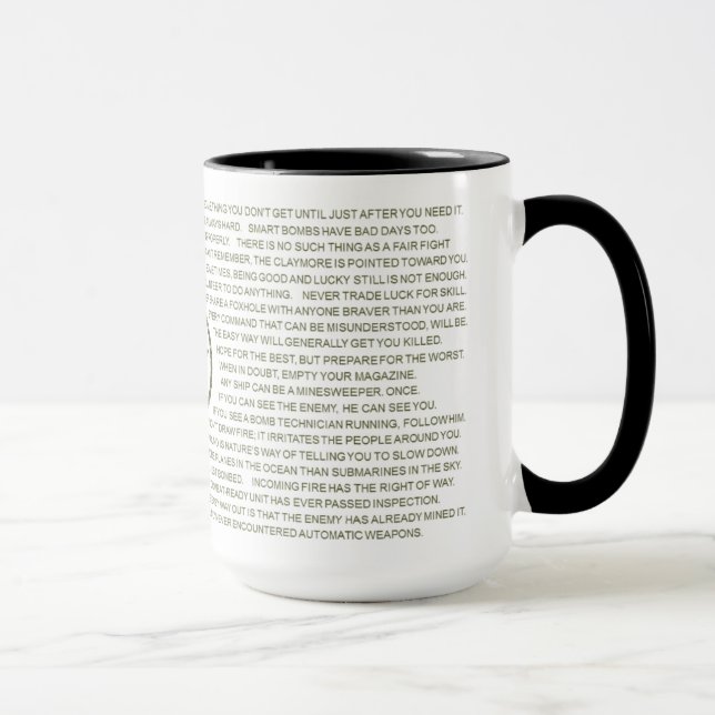 Regras de caneca do combate (Direita)