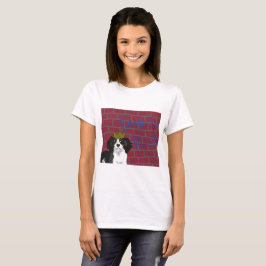 Regras dos direitos - rei Cavalier Básico T-shirt