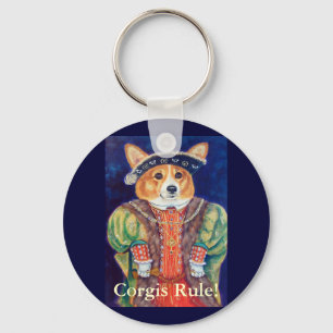 Rei Chaveiro do Corgi de Galês do Pembroke
