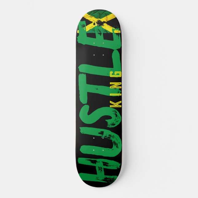 REI DA AGITAÇÃO  8 1/4" Deck de Skate (Frente)