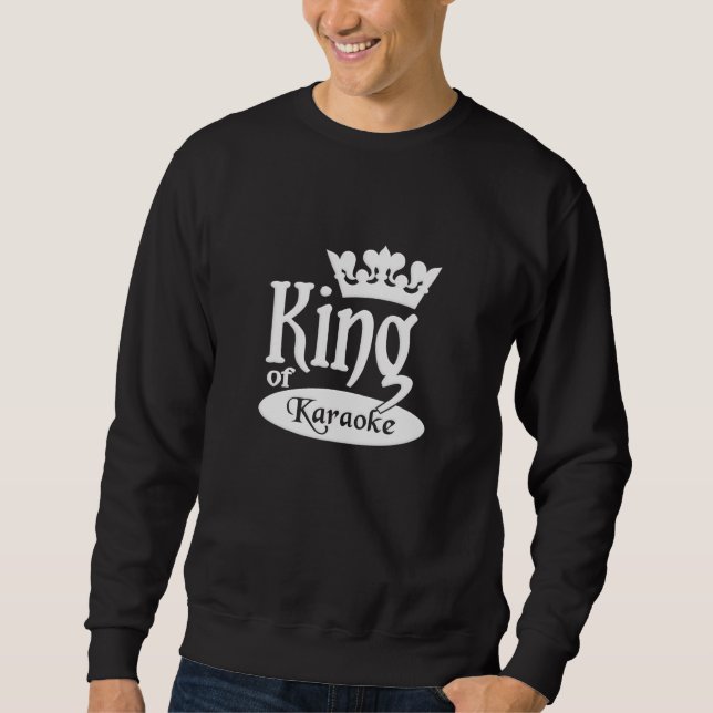 Rei da camisa de Karaoke - escolha estilo e cor (Frente)