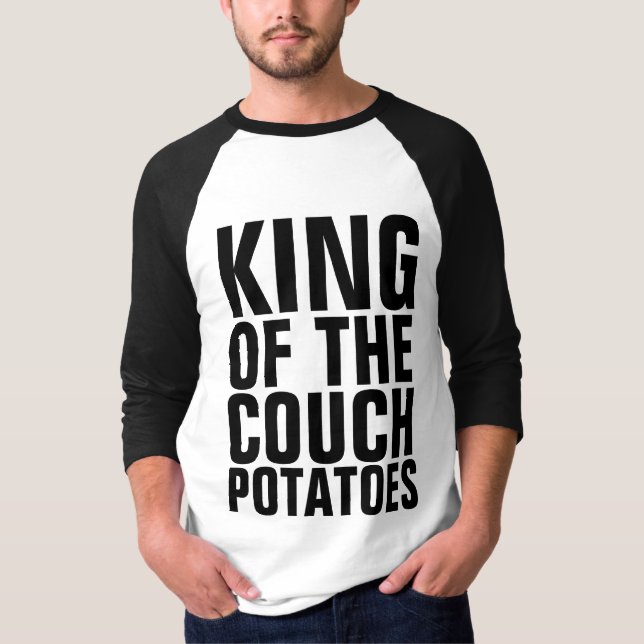 REI DAS BATATAS DE CASCO, T-Shirts PAIS (Frente)