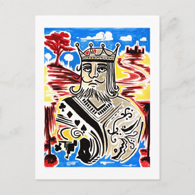 Rei De Cartões (Frente)
