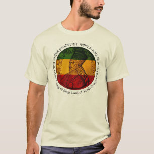 Rei de Haile Selassie dos reis T-shirt