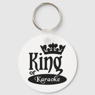 Rei de Karaoke chaveiro