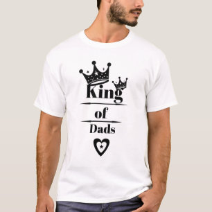 Rei de T-Shirt de Pais, Camiseta de presentes de D