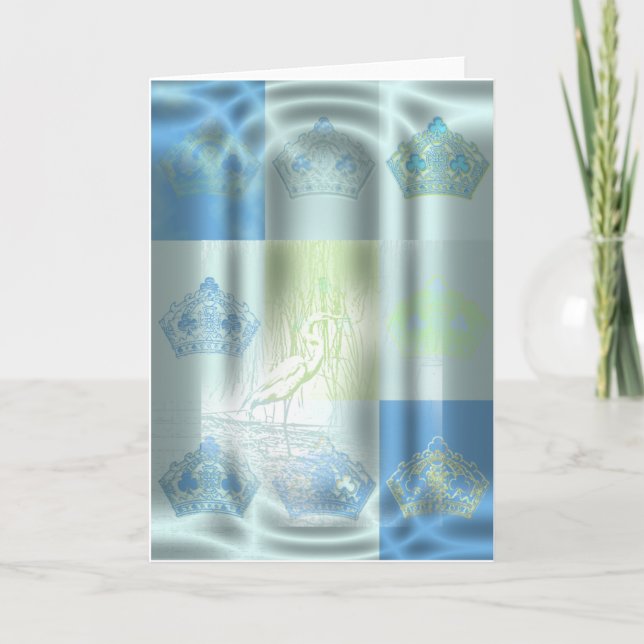 Rei do cartão de aniversário dos clubes (Frente)