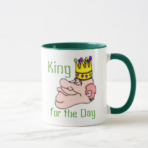 Rei do dia dos pais para a caneca do dia