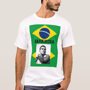 REI DO FUTEBOL GARRINCHA Camiseta