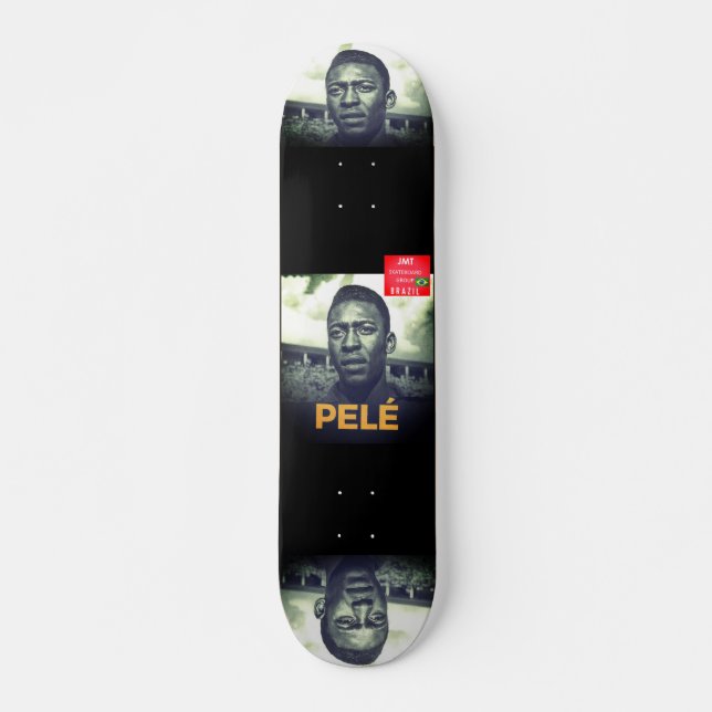 REI DO FUTEBOL TRIBUTO 7 3/4" Deck de Skate (Frente)
