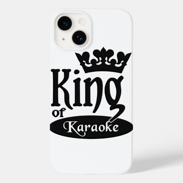 Rei do iPhone 5 Case-Mate de Karaoke, personalizar (Verso)