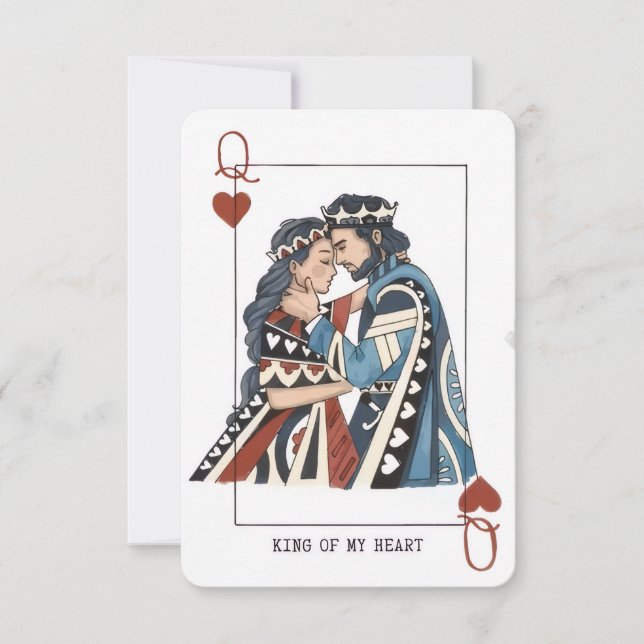 Rei do Meu Coração – Convite para o Dia de Henna d (Frente)