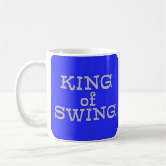 Rei do Swing Caneca de Café de Golfe Divertida