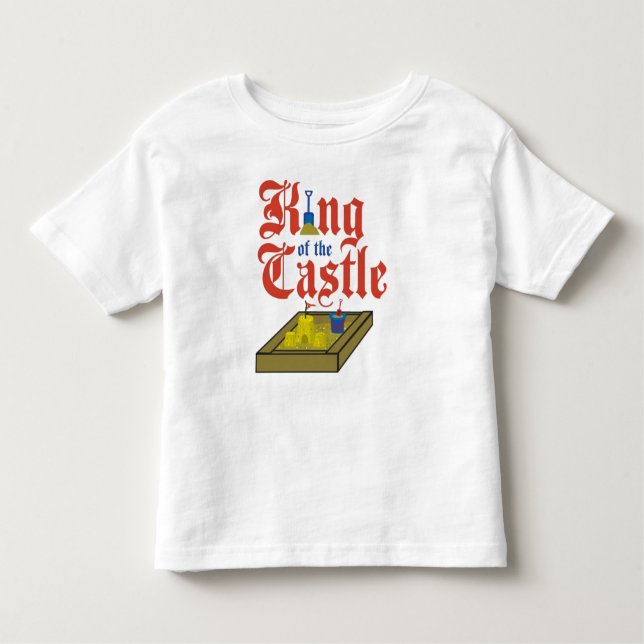 Rei do t-shirt do castelo (Frente)