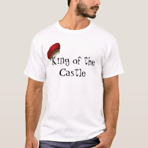Rei do t-shirt do castelo