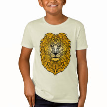 Rei do t-shirt do menino da selva
