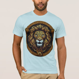Rei Leão Serpente Feroz – Camiseta Vetorial Estili