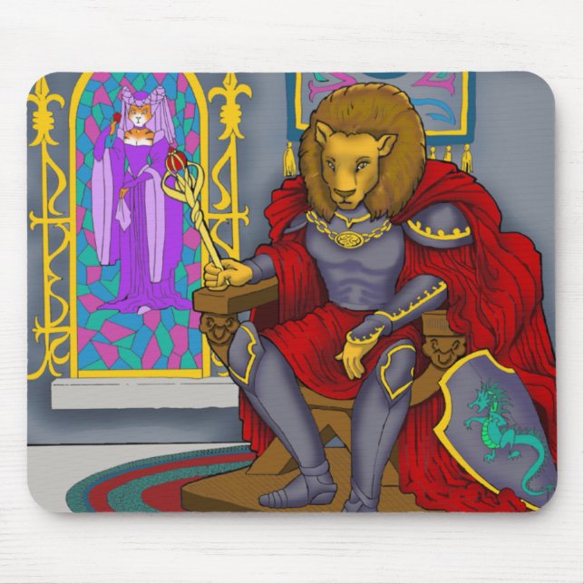 Rei Mousepad do leão (Frente)