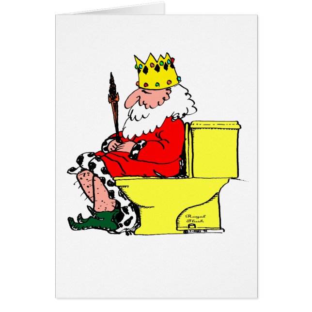 Rei pequeno - cartão (Frente)