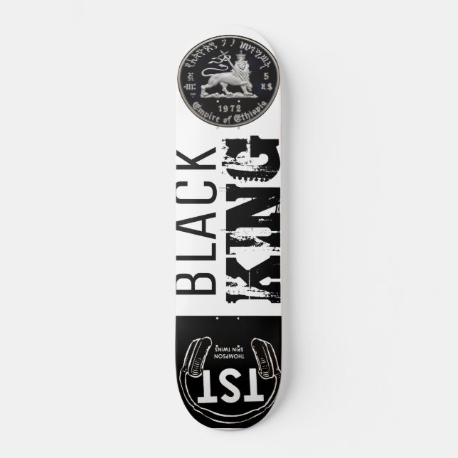 REI PRETO Skateboard (Frente)