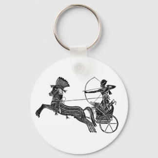 Rei Ramsés II Chaveiro de Arte Vintage egípcia!
