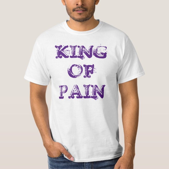 "Rei t-shirt da dor" (Frente)