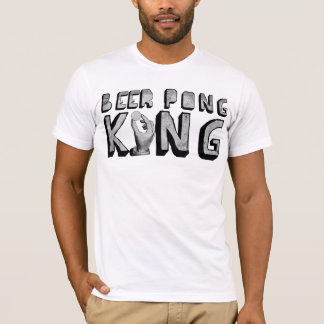 Rei T-shirt de Pong da cerveja