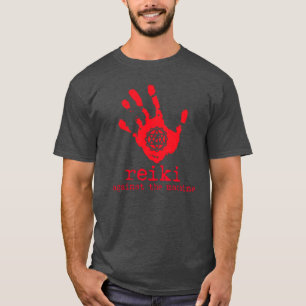 Reiki Contra A Camisa T Da Máquina