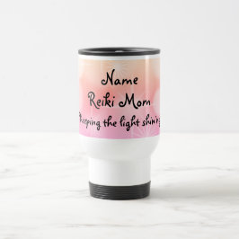 Reiki Mãe, Caneca de viagem personalizada