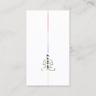 Reiki Master com Chakras Cartão de visita