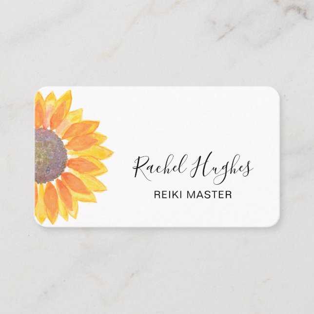 Reiki Master Modern Cartão de visita (Frente)