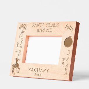 Reindeer 6 x 4, 7 x 5 de papais noeis e Nome Me