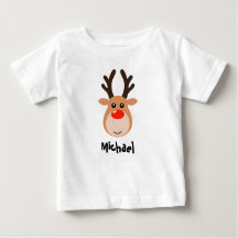 Reindeer com o nome Toddler T-Shirt
