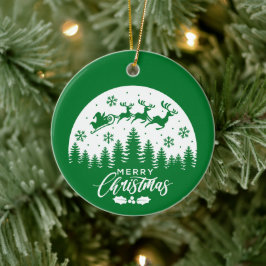 Reindeer Feliz Natal - Enfeites de natal