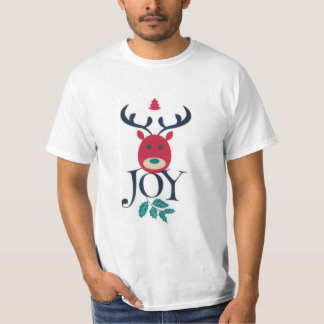 Reindeer Joy Holiday T-Shirt