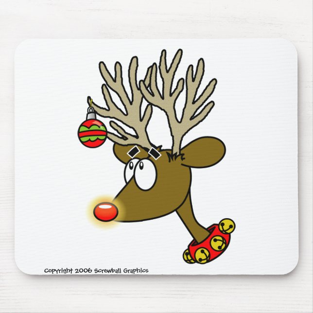 Reindeer Mousepad (Frente)