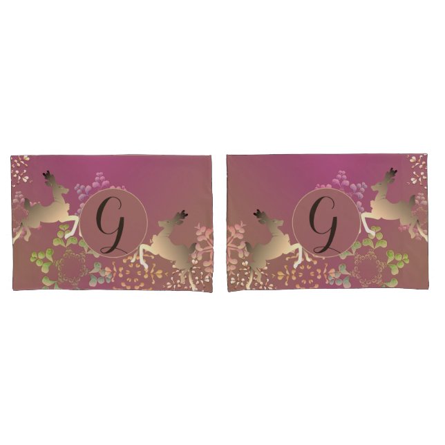 Reindeer & Snowflakes Roxo (Frente - conjunto)