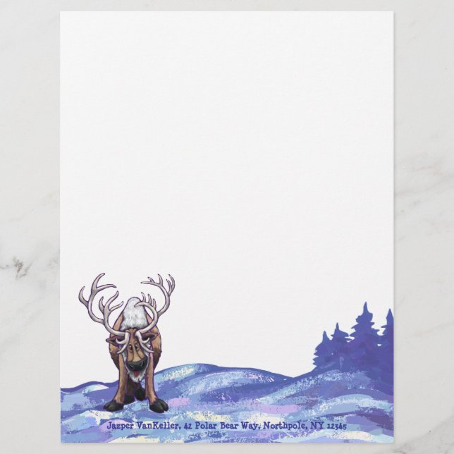 Reindeer Stationery (Frente)