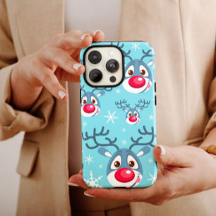 Reindet Natal Flakes capas de iphone Mate