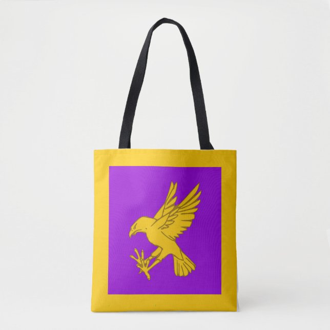 Reino da Calontir Populace Crachá Tote Bag (Frente)
