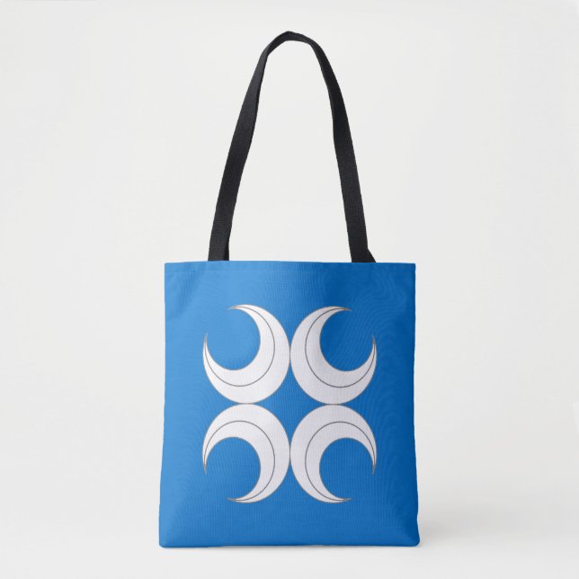 Reino de Caid Populace Crachá Tote Bag (Frente)