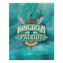 Reino de Deus Patriot- Canvas