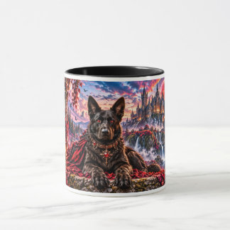 Reino do Cão do Inferno – Caneca Pastor Gótico