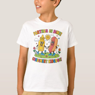 Reino dos Condimentos – Camiseta Feliz Cachorro-Qu