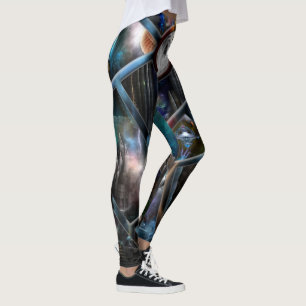 Reino Xzendor7 da matriz Legging das fantasia do