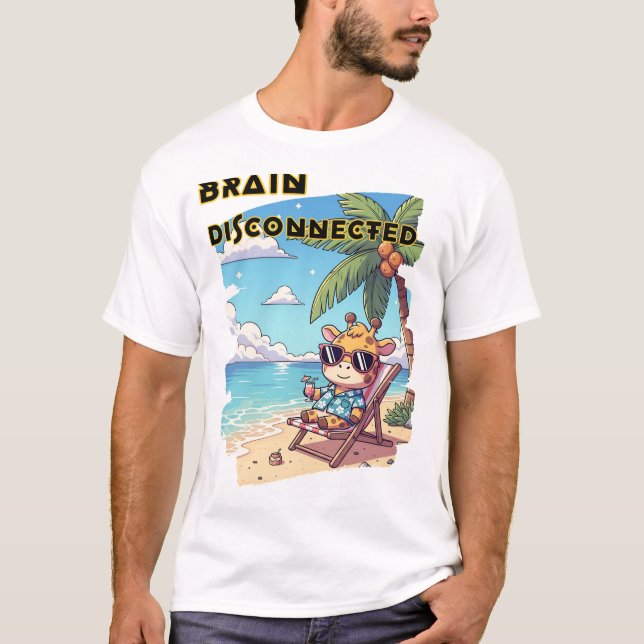 Relax and disconnect Camiseta (Frente)
