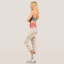 Relax & Flow – Botânico Pássaros Coral e Verde